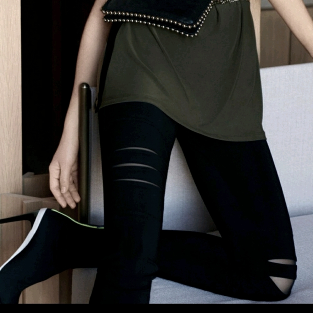 Rad stylish leggings, classic black